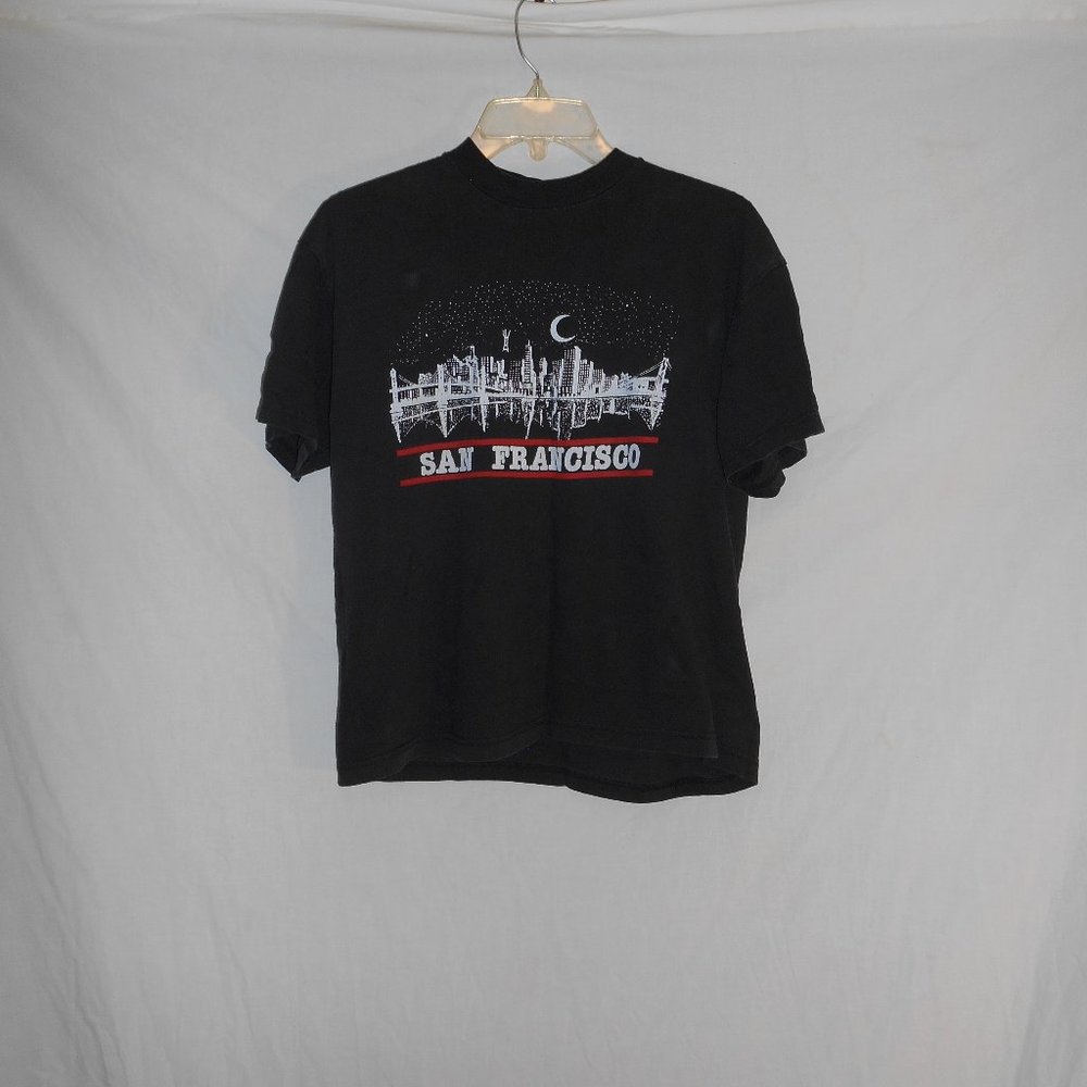 Vintage tour champ activewear black t-shirt